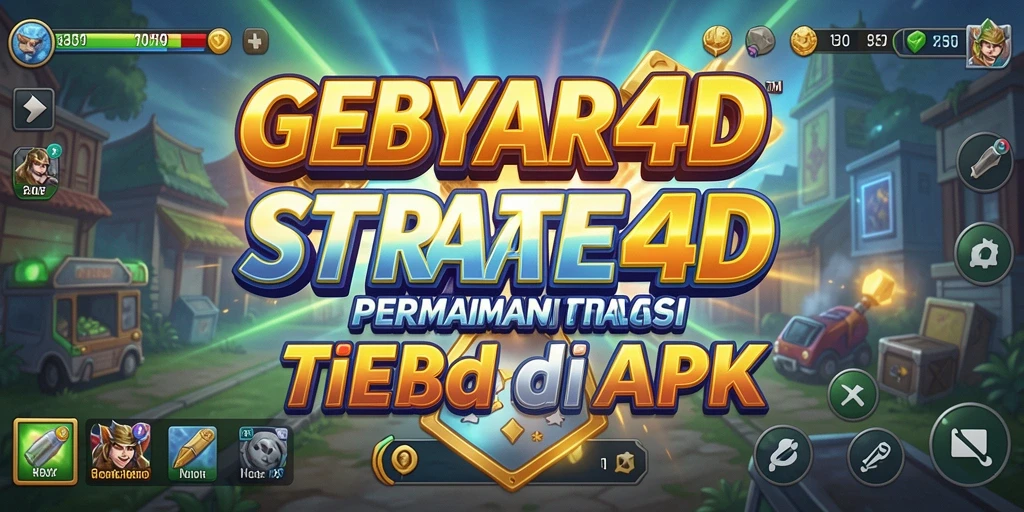 Tampilan gameplay GEBYAR4D yang seru dan strategis.