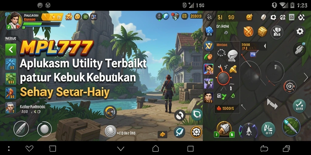 Tampilan antarmuka MPL777 yang sederhana dan intuitif