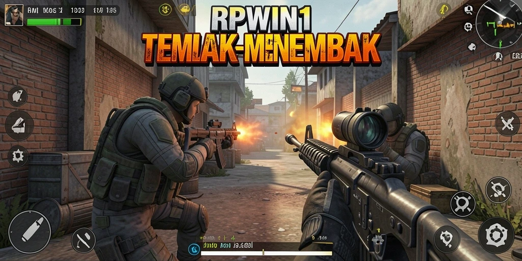 Tampilan gameplay RPWIN1 yang menegangkan dan penuh aksi.