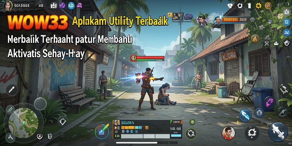 Tampilan antarmuka aplikasi WOW33 yang sederhana dan fungsional.