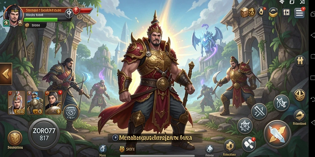 Tampilan gameplay ZORO77 yang menarik dan penuh strategi.